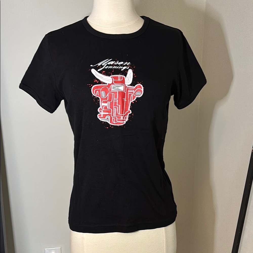 Junk Food Clothing Black and Red Graphic Tee